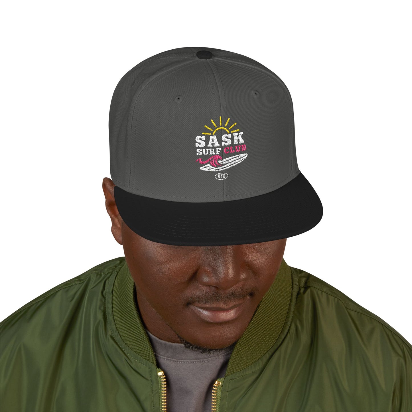 Sask Surf Club classic Snapback Hat — OTD