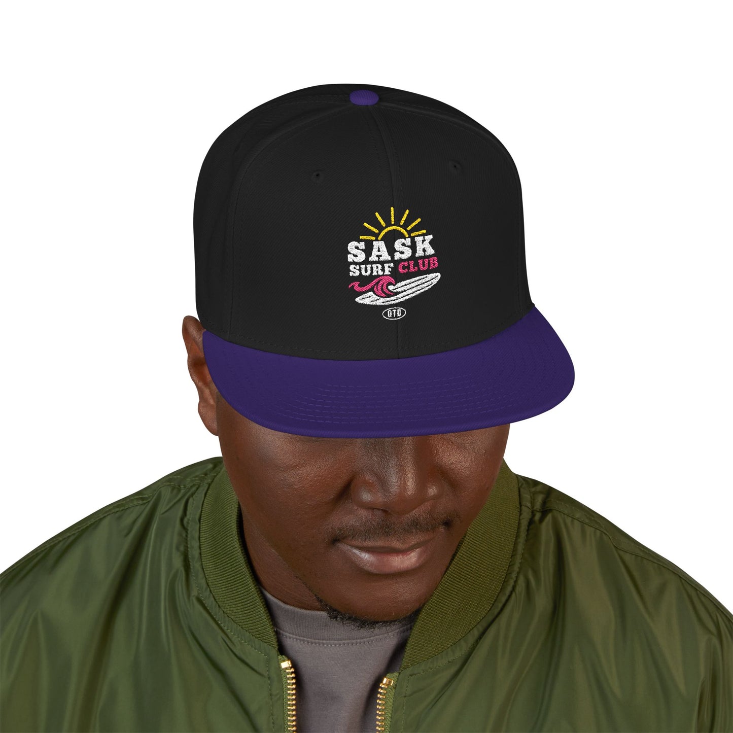 Sask Surf Club classic Snapback Hat — OTD