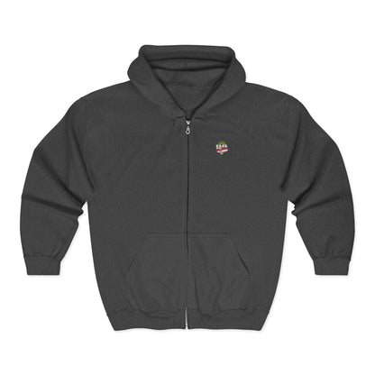 Sask Surf Club Zip Hoodie – Retro Beach Surfboard Design