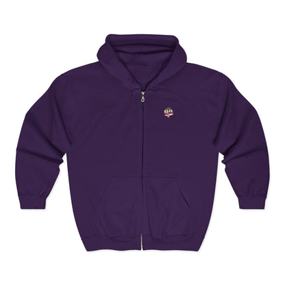 Sask Surf Club Zip Hoodie – Retro Beach Surfboard Design